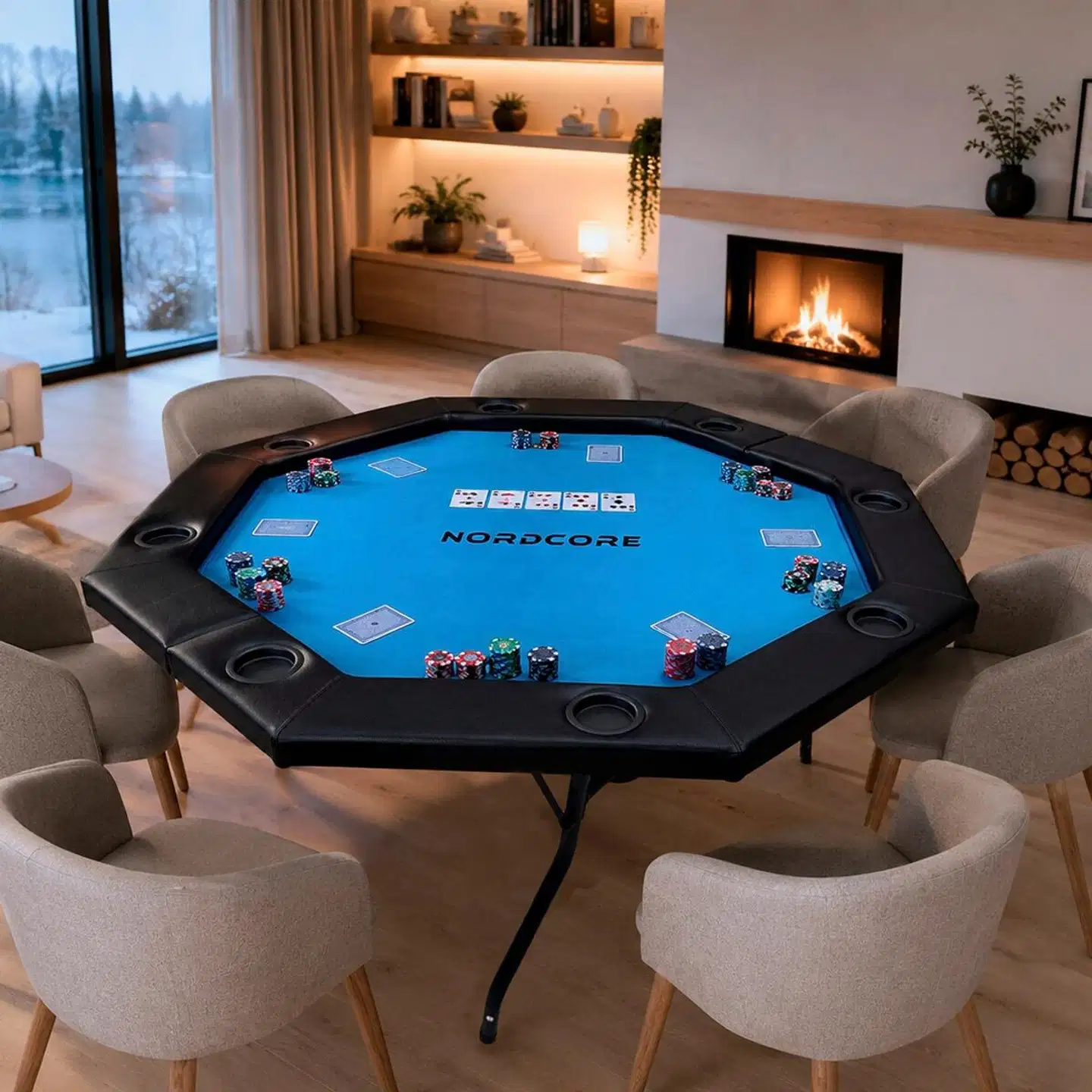 Nordcore pokeripöytä pro tour 8 - 5