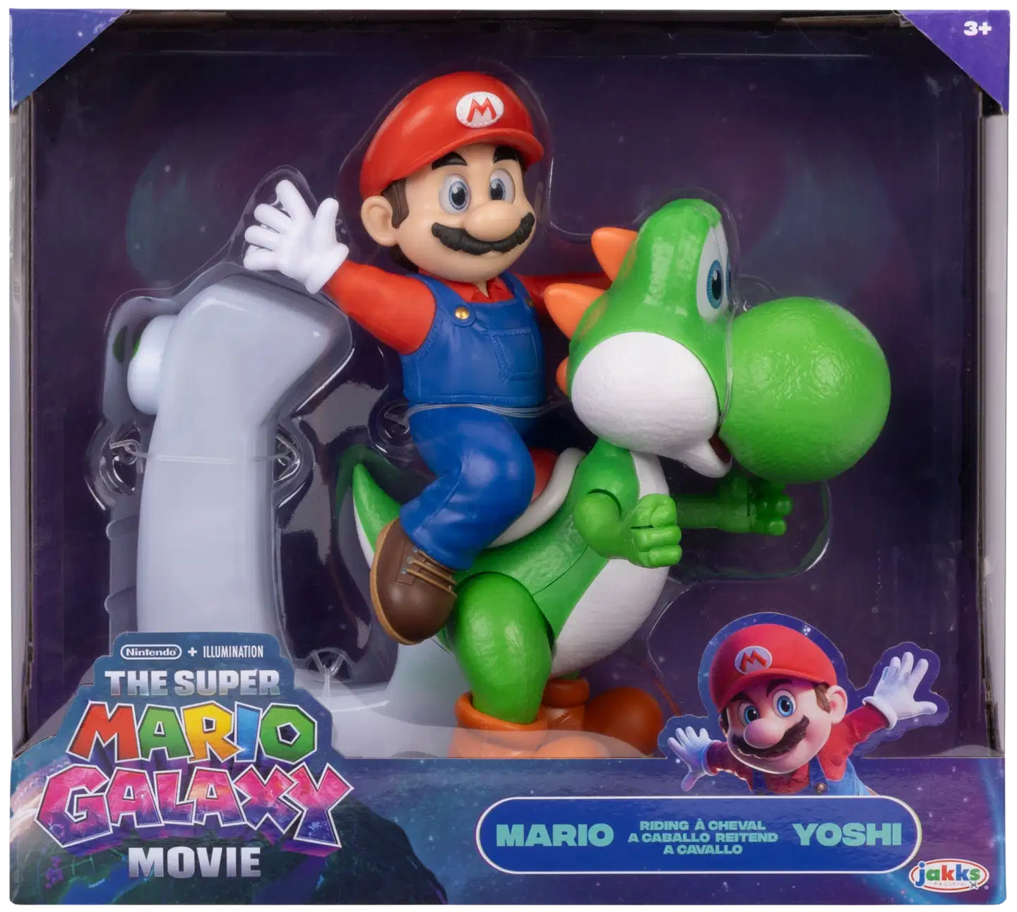 Mario Movie hahmo Mario Riding Feature Yoshi - 6