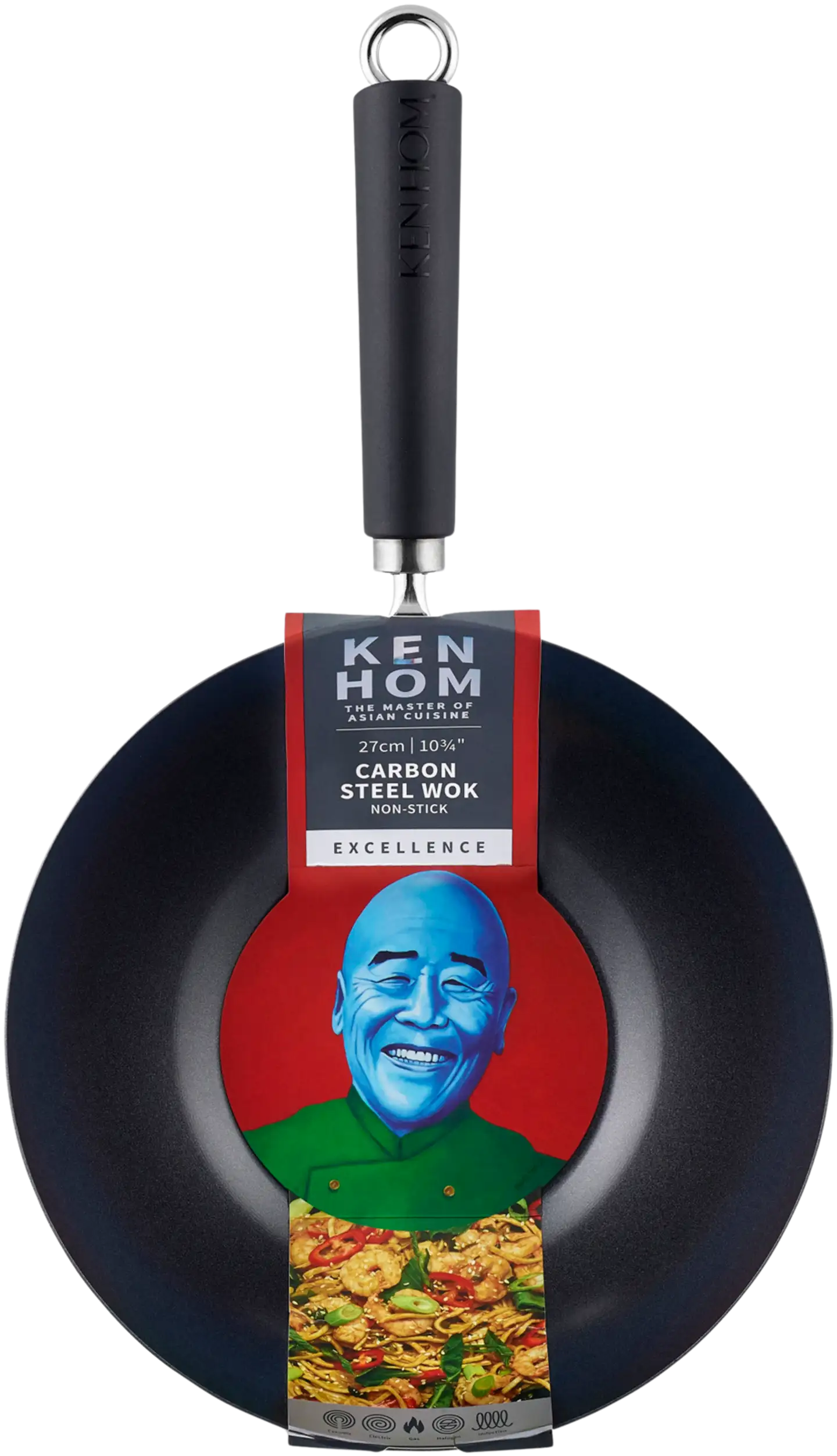 Ken Hom wok Excellence non-stick 27 cm - 4