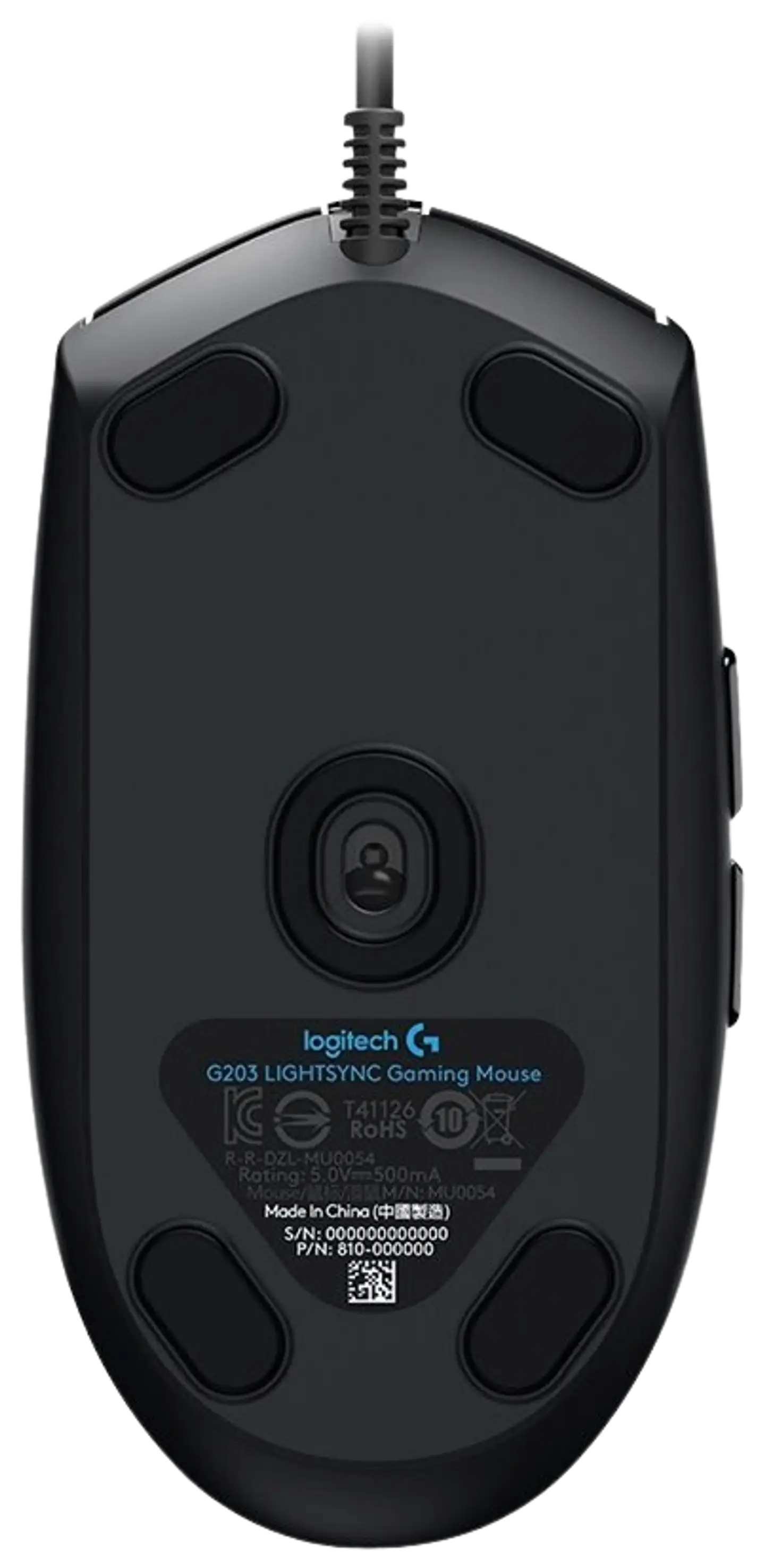 Logitech pelihiiri Lightsync G203 lila - 5