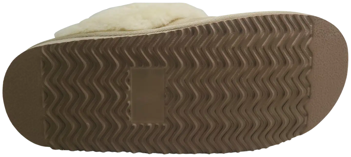 WKLY. naisten tohvelit Wiima - Warm taupe/off white - 4