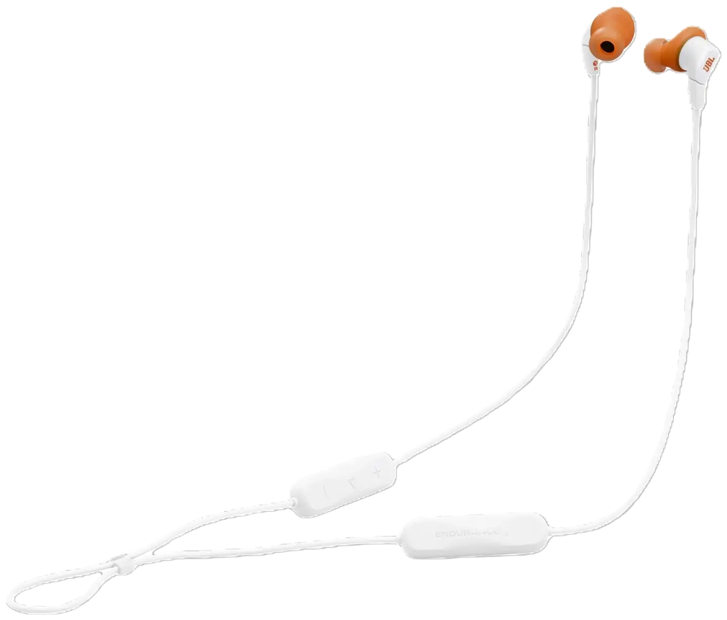 JBL Bluetooth Sport nappikuulokkeet Endurance Run 3BT valkoinen - 1