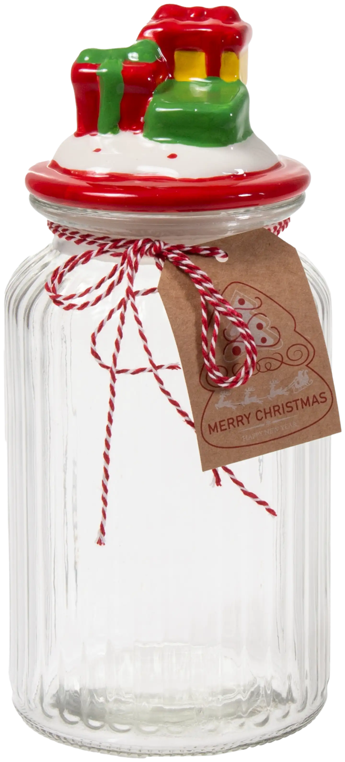 AmandaB lasipurkki Lahjapaketit 25 cm