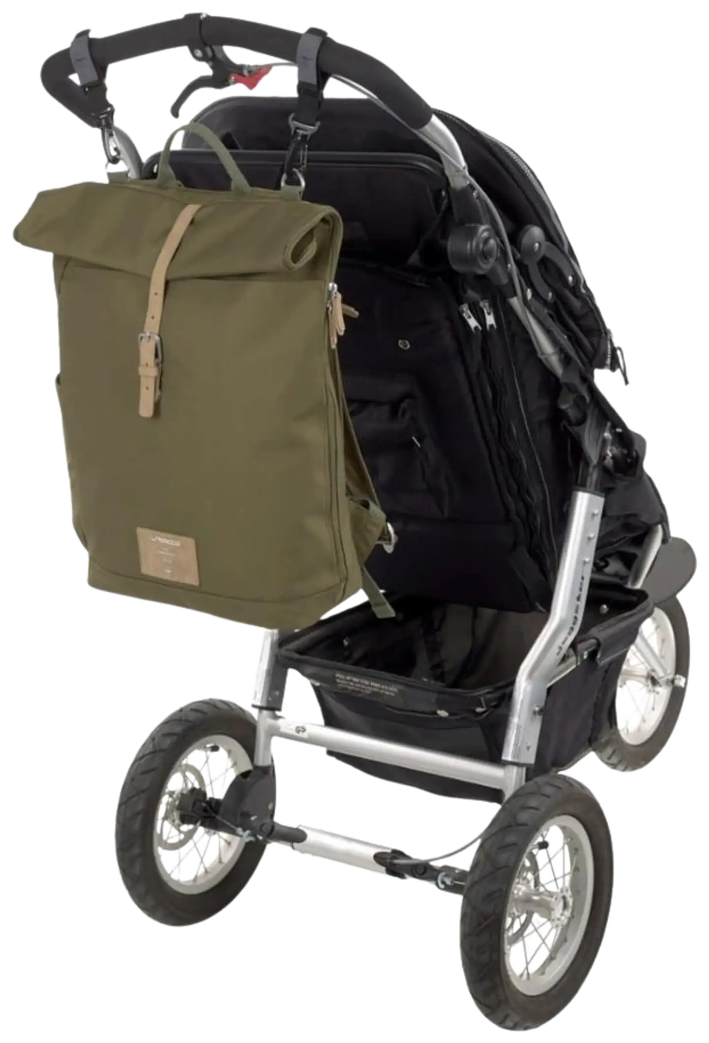 Lässig hoitoreppu Rolltop vihreä - 4