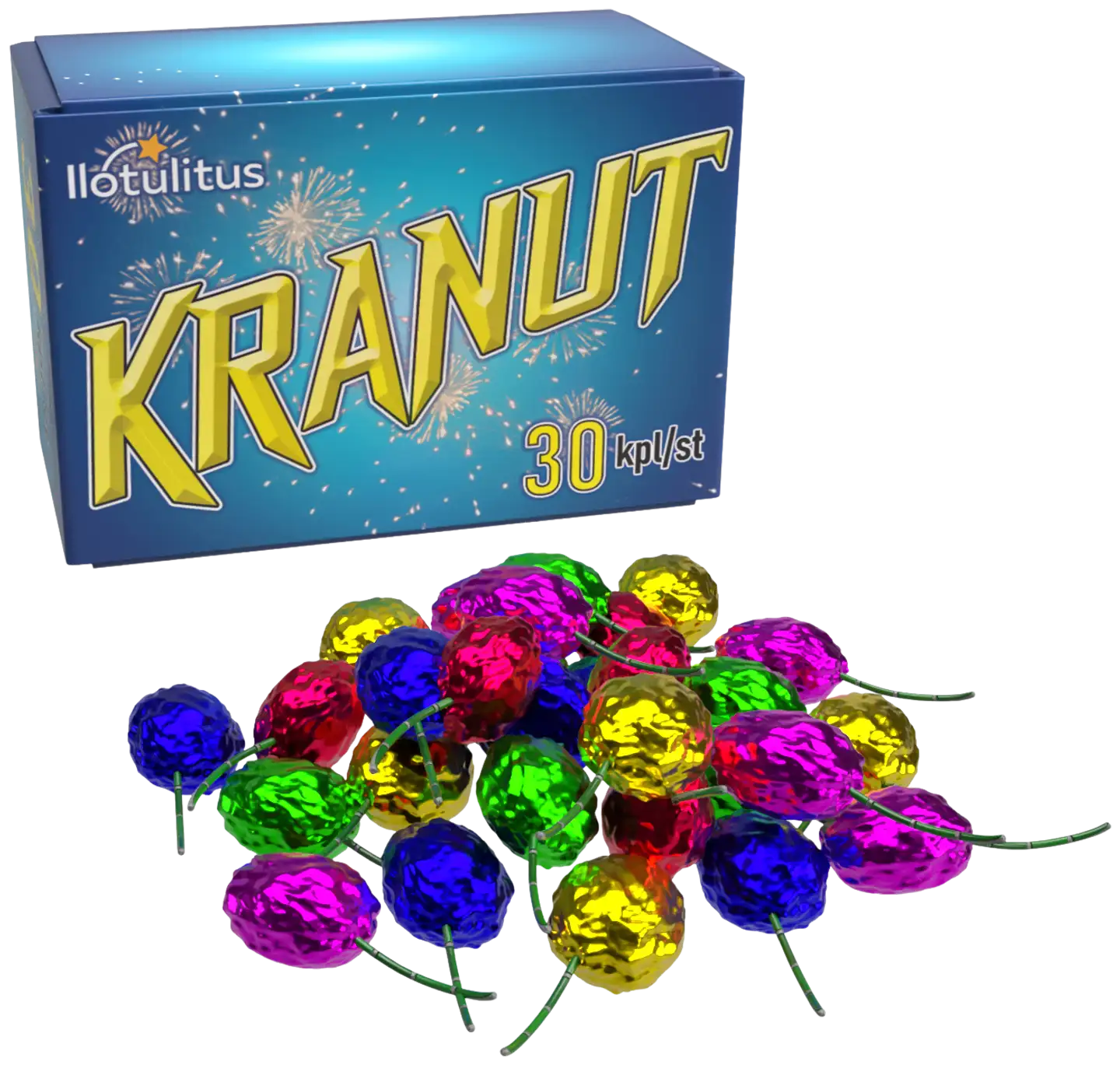 Ilotulitus Kranut pienilotulite 30 kpl