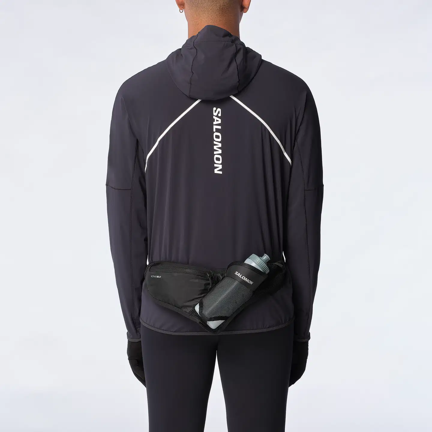 Salomon Active belt 3D bottle juoksuvyö - BLACK/ - 9