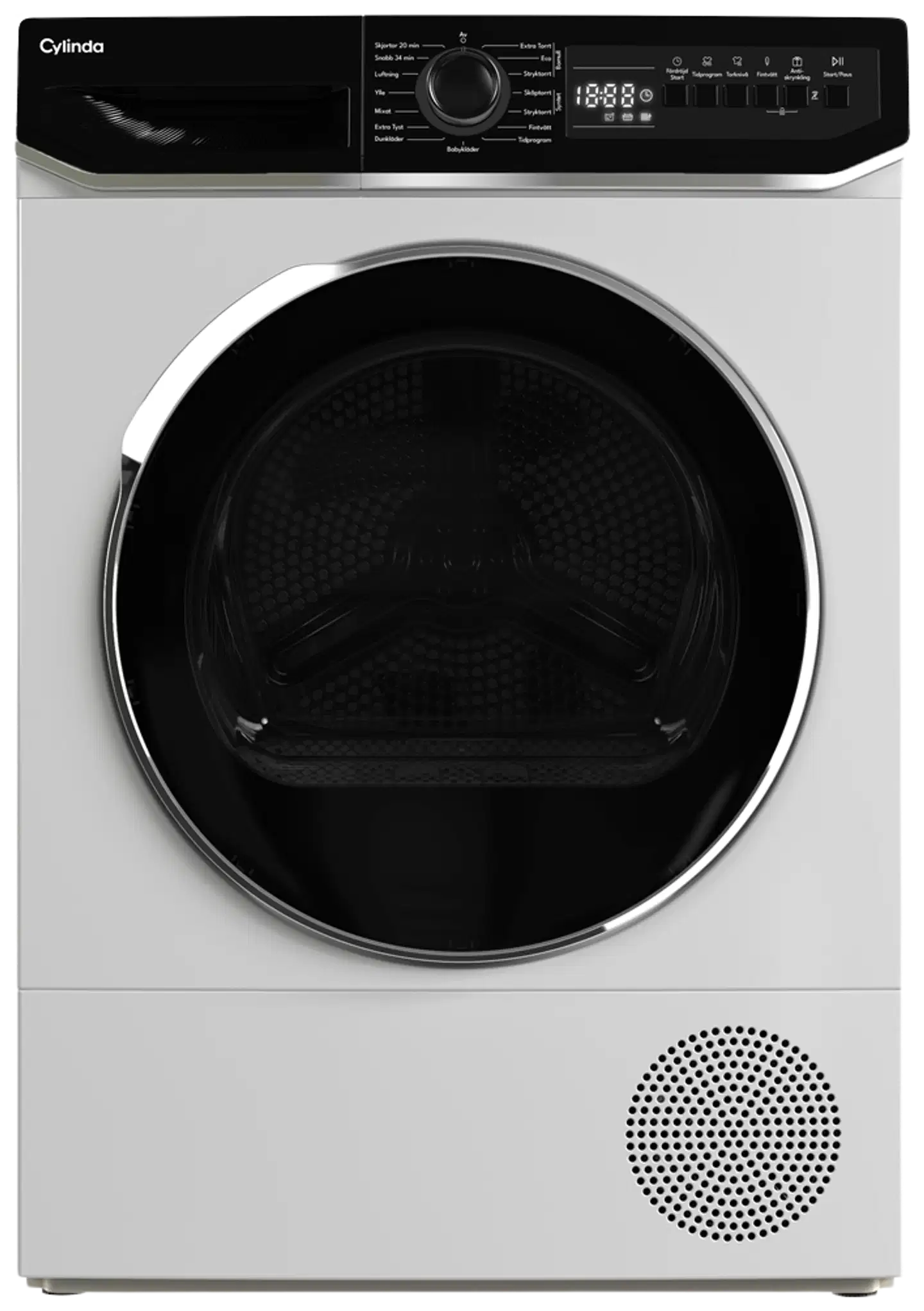 Cylinda kuivausrumpu TVP911G29C, 9 kg, valkoinen - 1