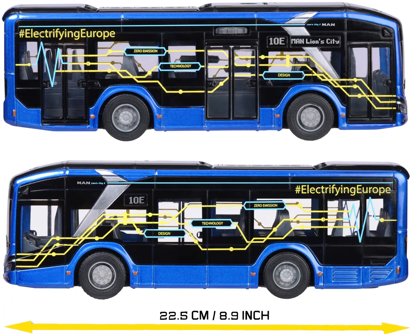 Majorette MAN Lion's City 10 E linja-auto - 4