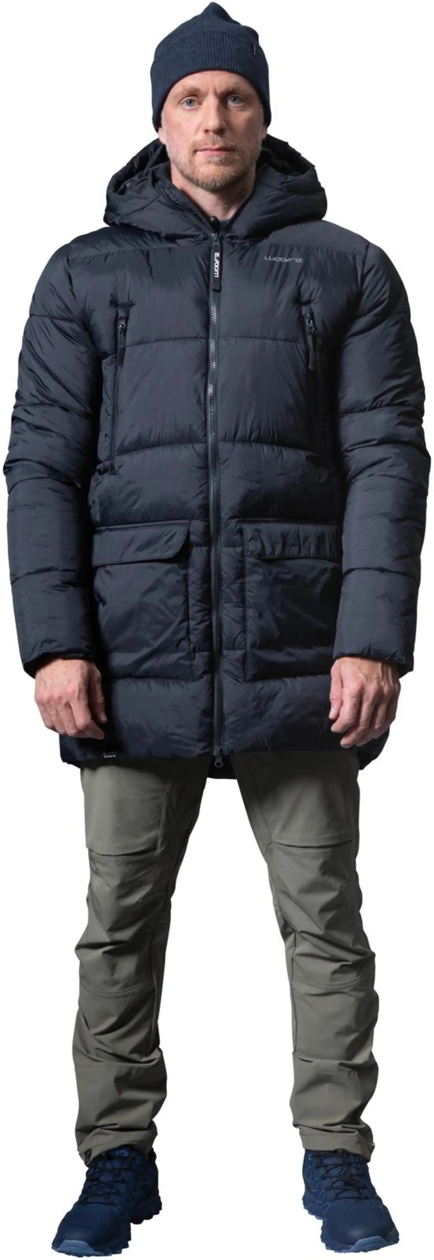 Luode12 miesten talviparkatakki 204L382587 - BLACK - 5