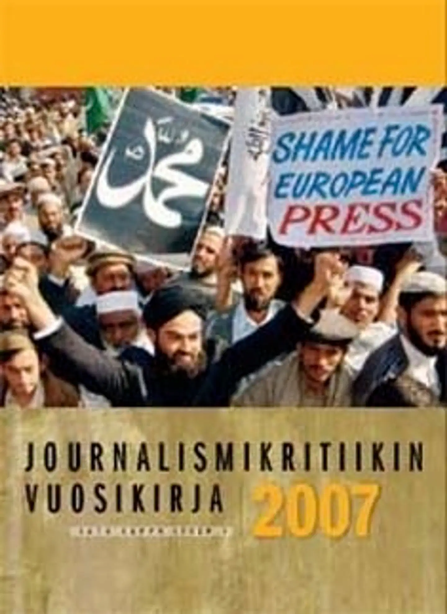 Journalismikritiikin vuosikirja 2007