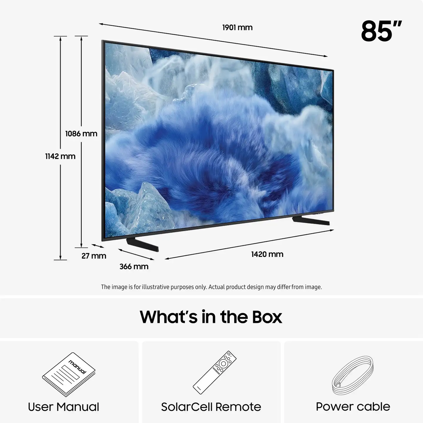 Samsung 85" 4K UHD QLED Smart TV TQ85Q8F - 14