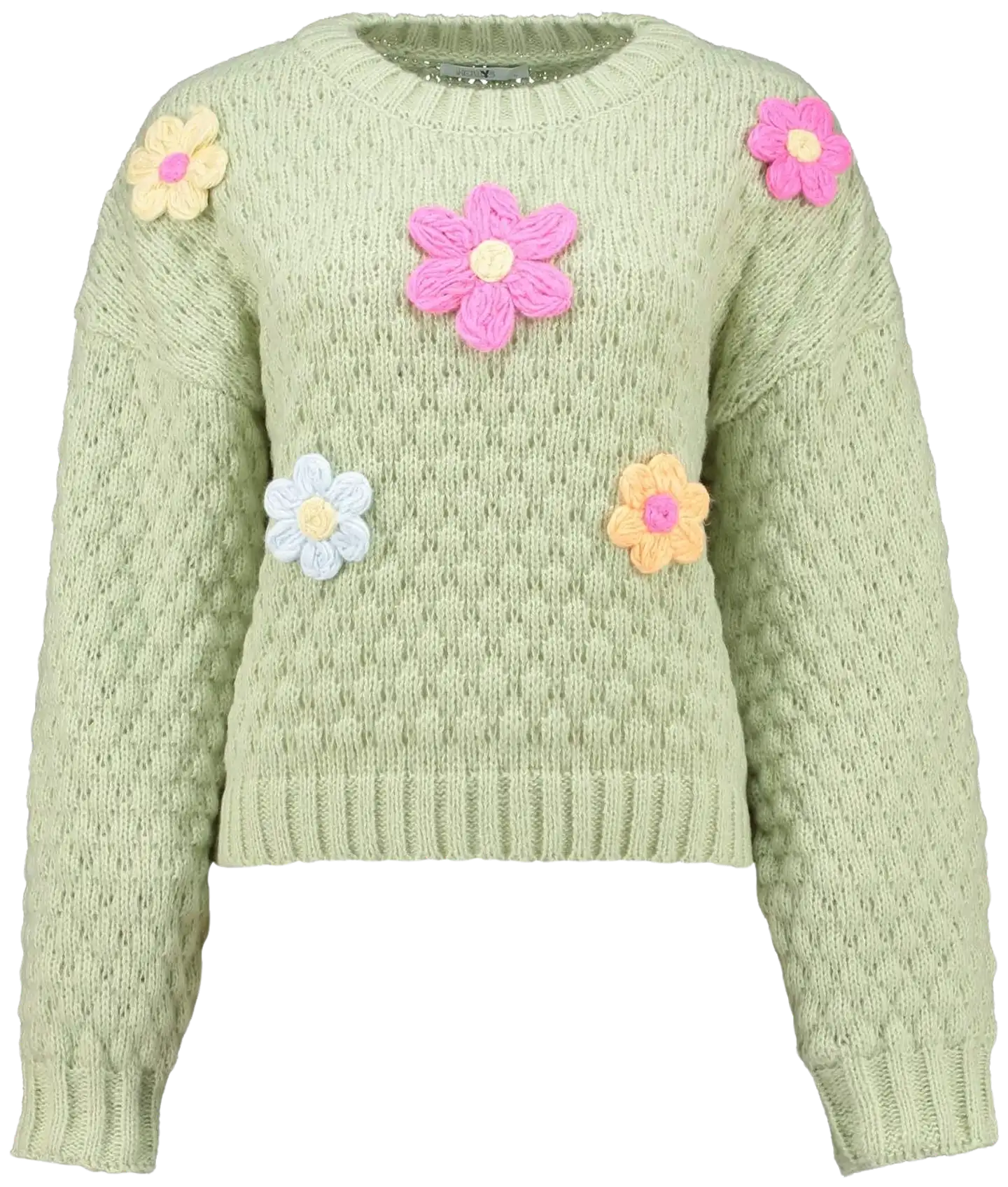 Hailys naisten neule Pa44rker - willow green/flower