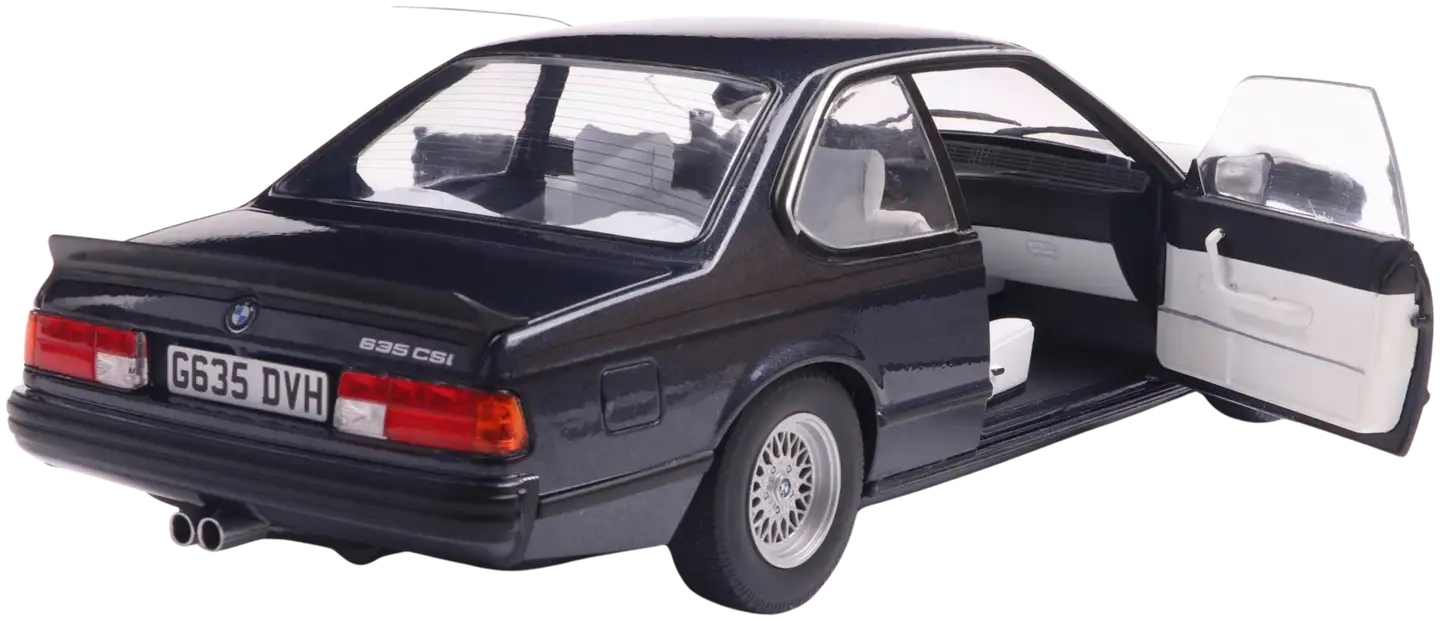 Solido 1:18 BMW 635 CSI (E24) Macau blue keräilyauto pienoismalli - 7