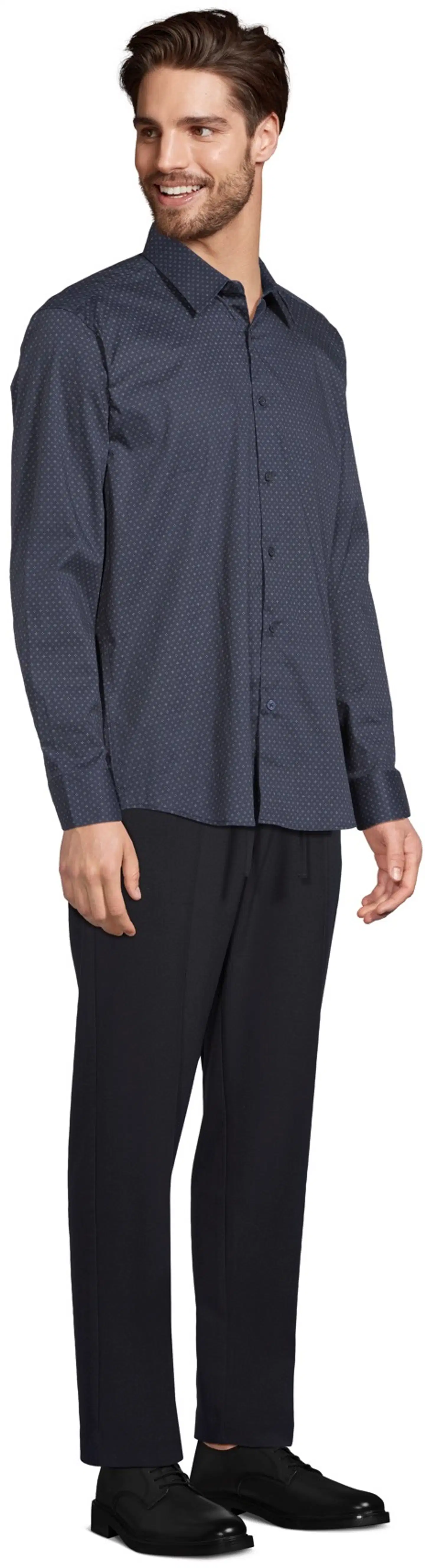 London Fog miesten kauluspaita 194L292614 - Navy Blzer - 4