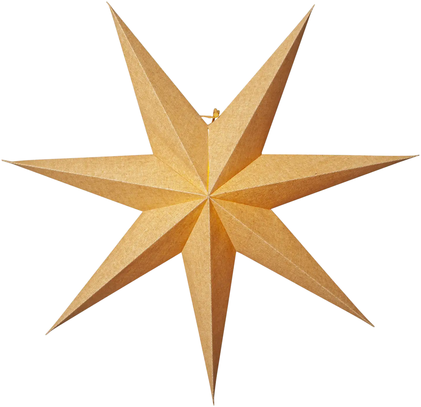 Star Trading Paperijoulutähti Cotton 60x60cm kulta - 2