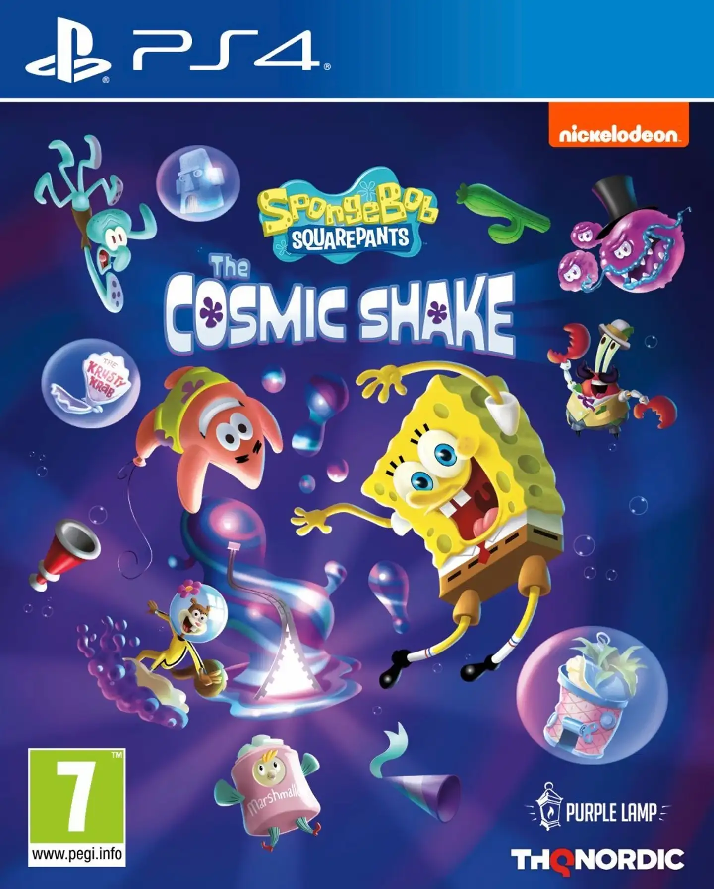 PS4 SpongeBob SquarePants: Cosmic Shake