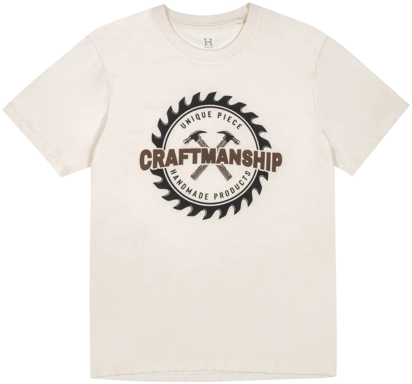 House miesten t-paita Workman - WHITE - 1