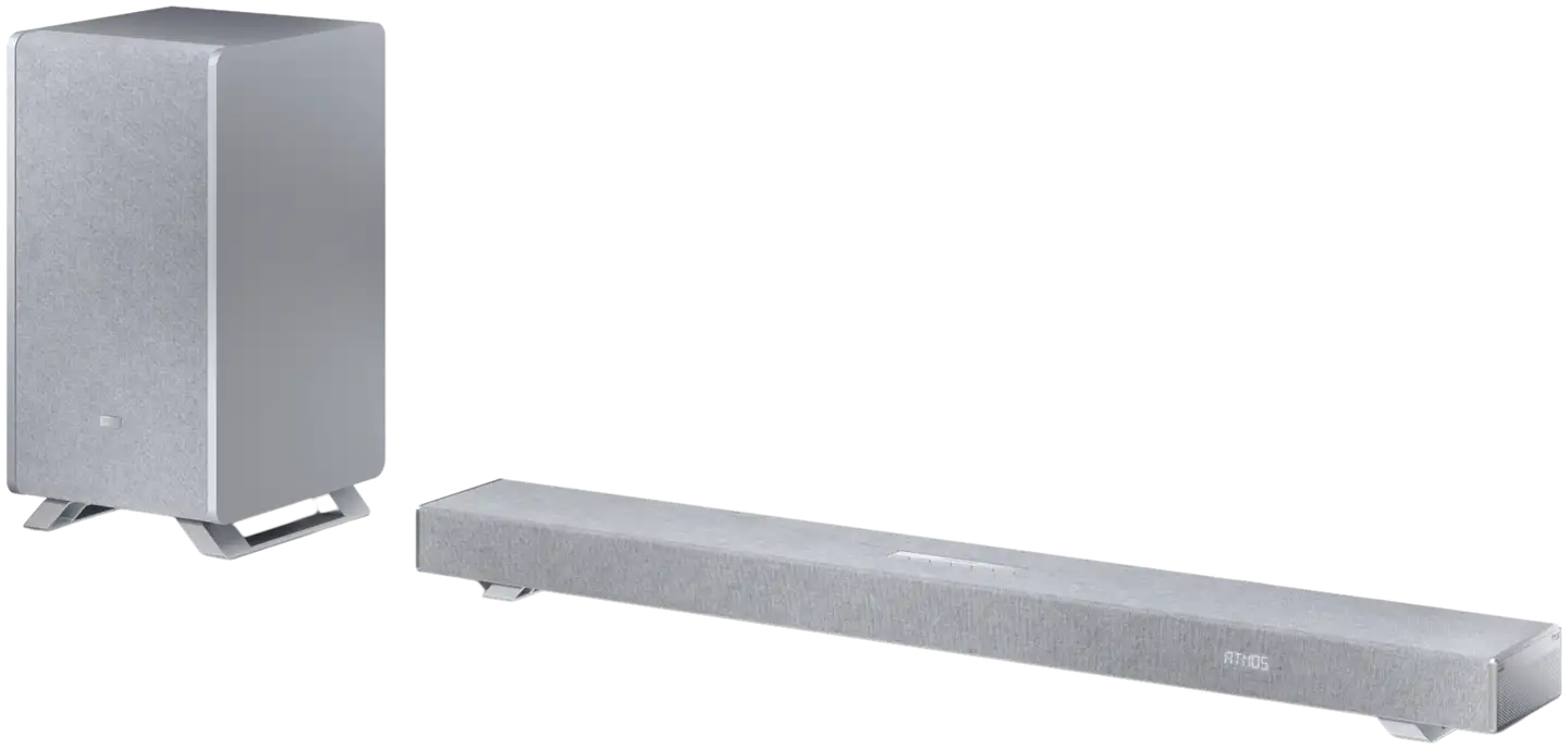 Sharp soundbar ja langaton subwoofer HT-SBW53121(SL) hopea - 3