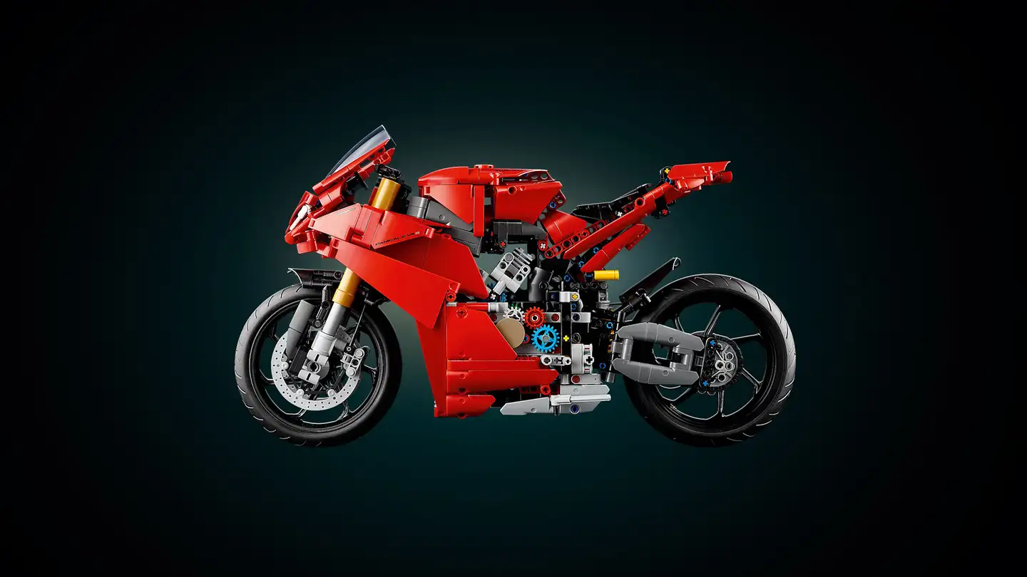 LEGO® Technic Ducati Panigale V4 R moottoripyörä pienoismalli 42202 - 8