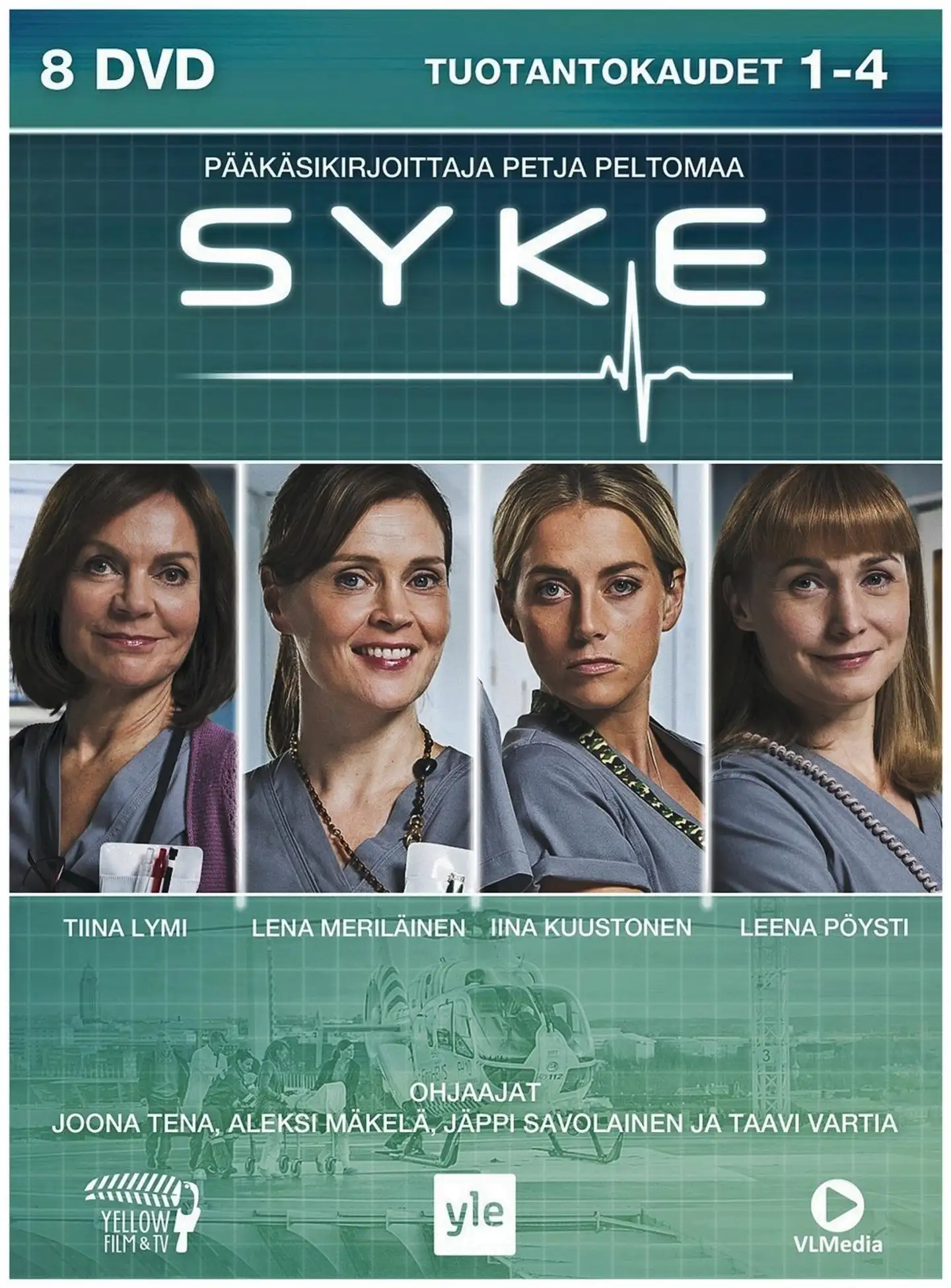 Syke 1-4 Tuotantokaudet DVD