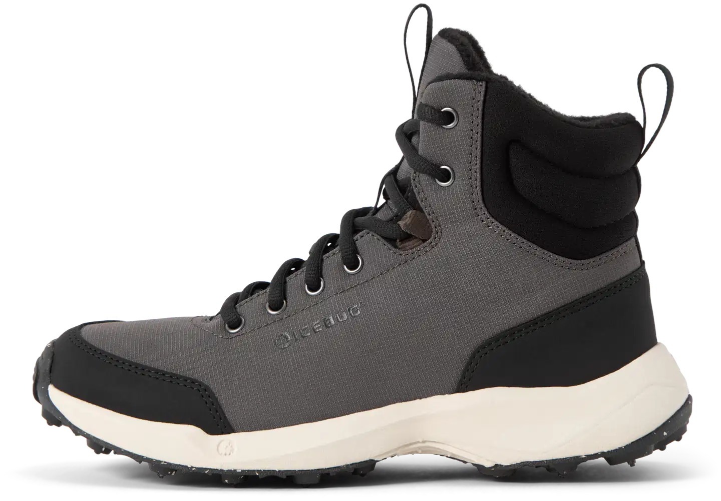 Icebug miesten nastaulkoilukenkä Nirak 3 BUGrip Grey - Beluga - 1