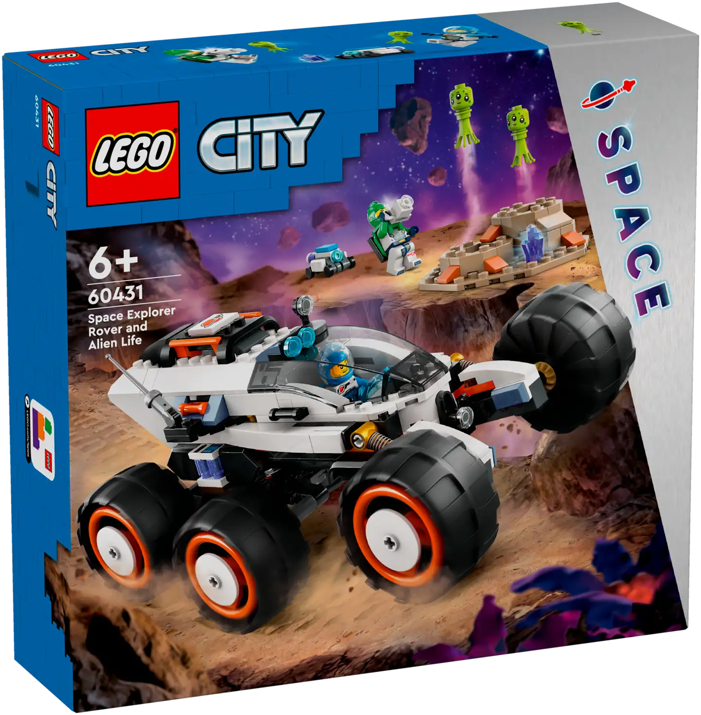 LEGO City Space 60431 Avaruustutkimuskulkija ja vieras elämänmuoto - 1