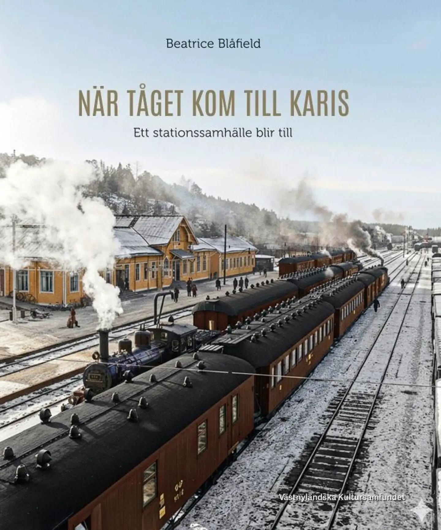 Blåfield, När tåget kom till Karis - Ett stationssamhälle blir till