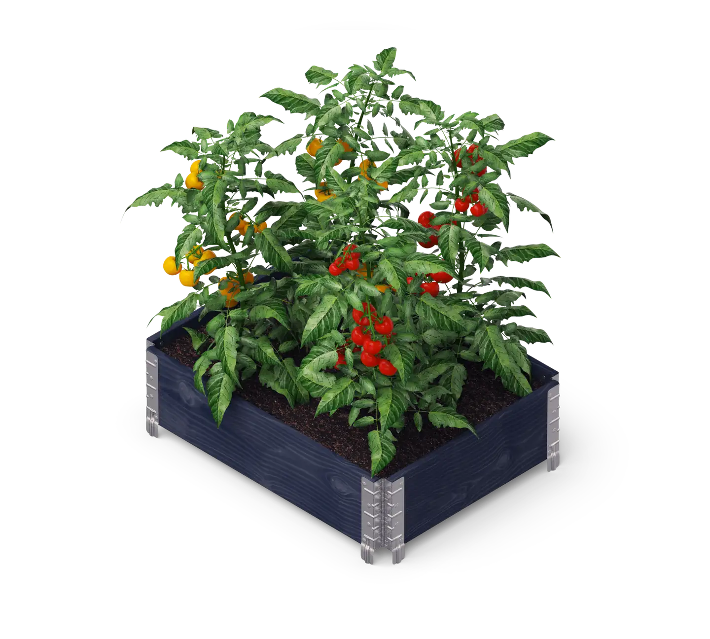 Kronus Upyard GardenBox ECO 80 x 60 cm musta - 4