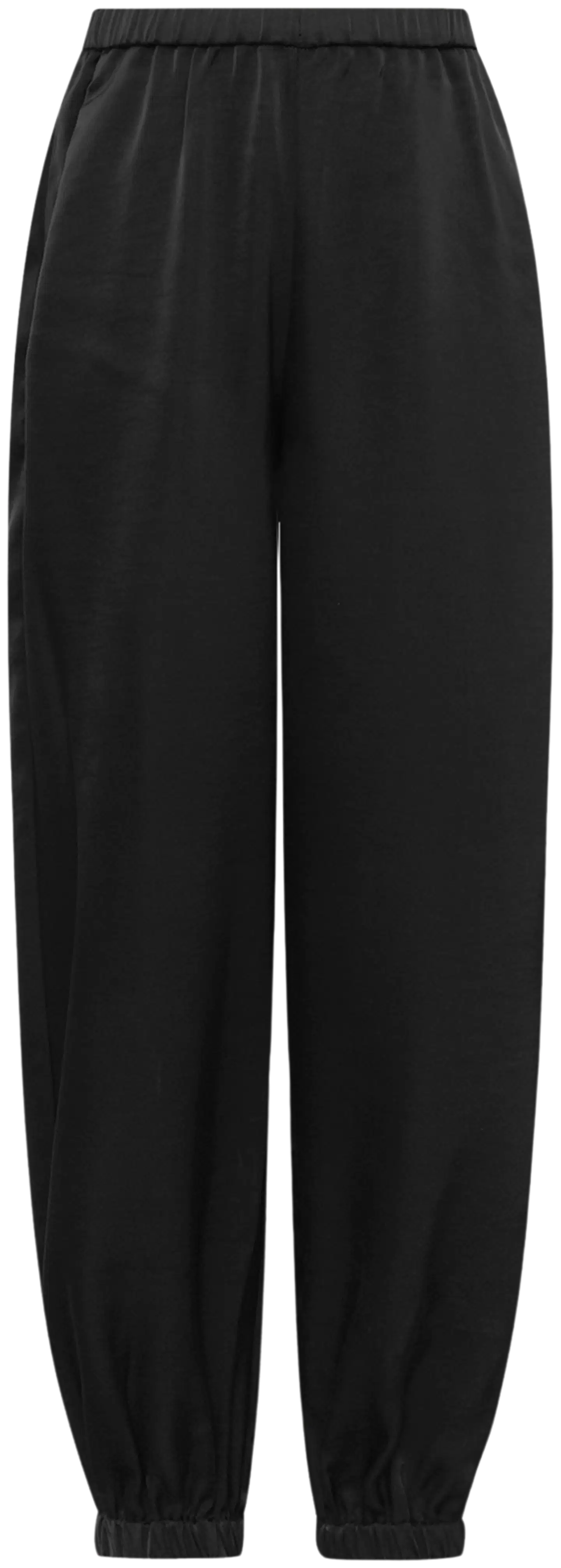 House lasten satiinihousut - Black - 1