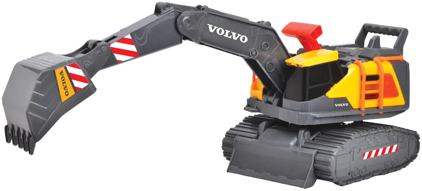 Dickie Toys Volvo Power Kaivinkone valoin ja äänin - 2