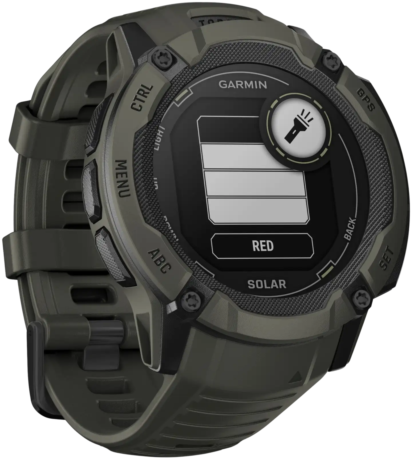 Garmin Instinct 2X Solar sammalenvihreä GPS-älykello - 3