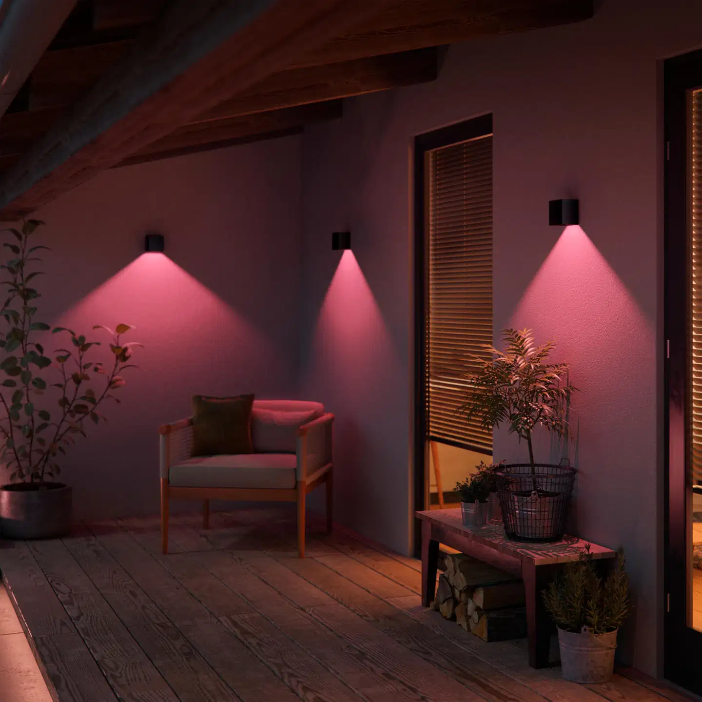 Philips Hue Resonate -seinävalaisin ulkokäyttöön 8W 2000-6500K 590LM - 5