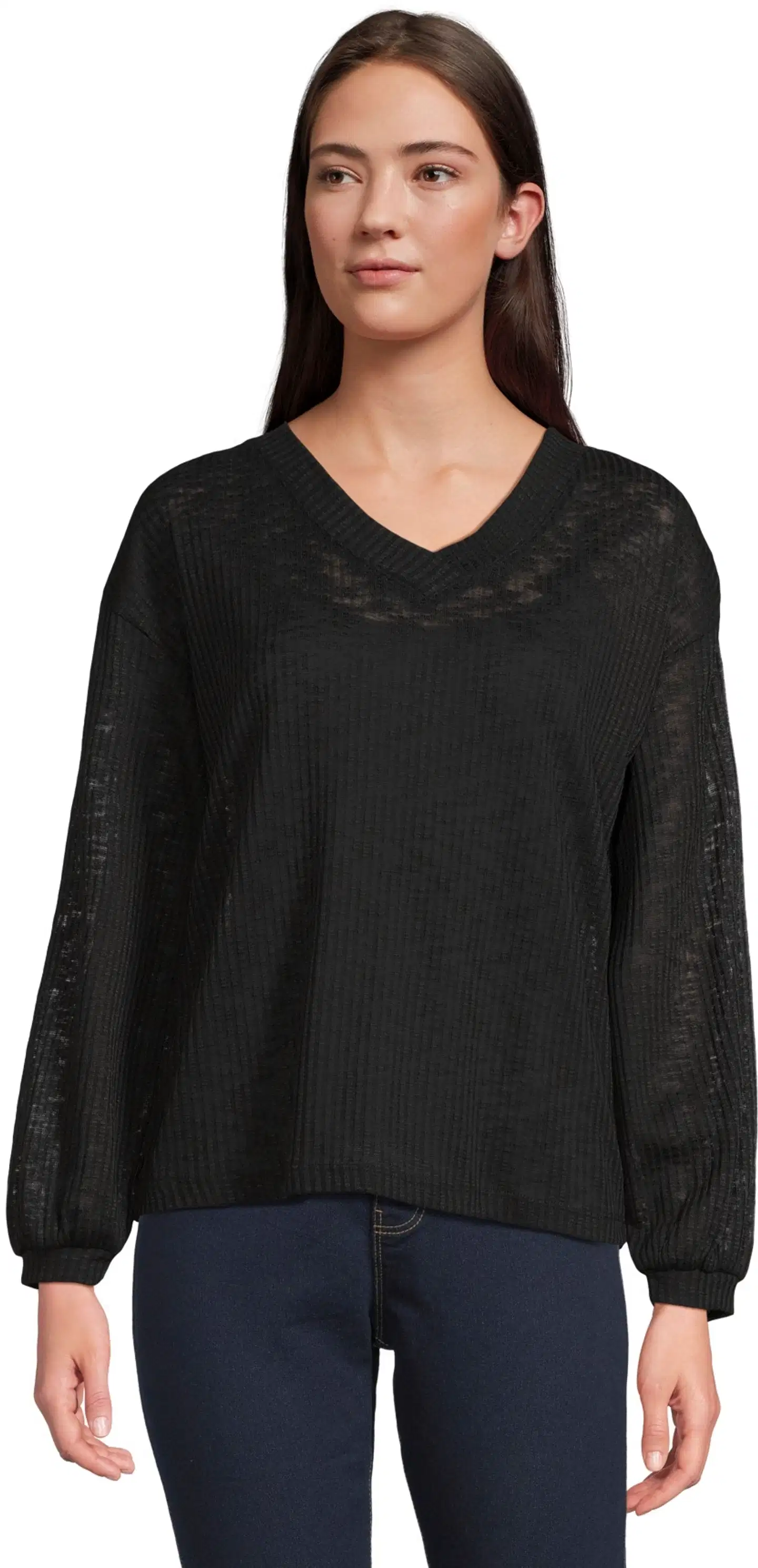 House naisten neulepusero 213H263304 - black - 1