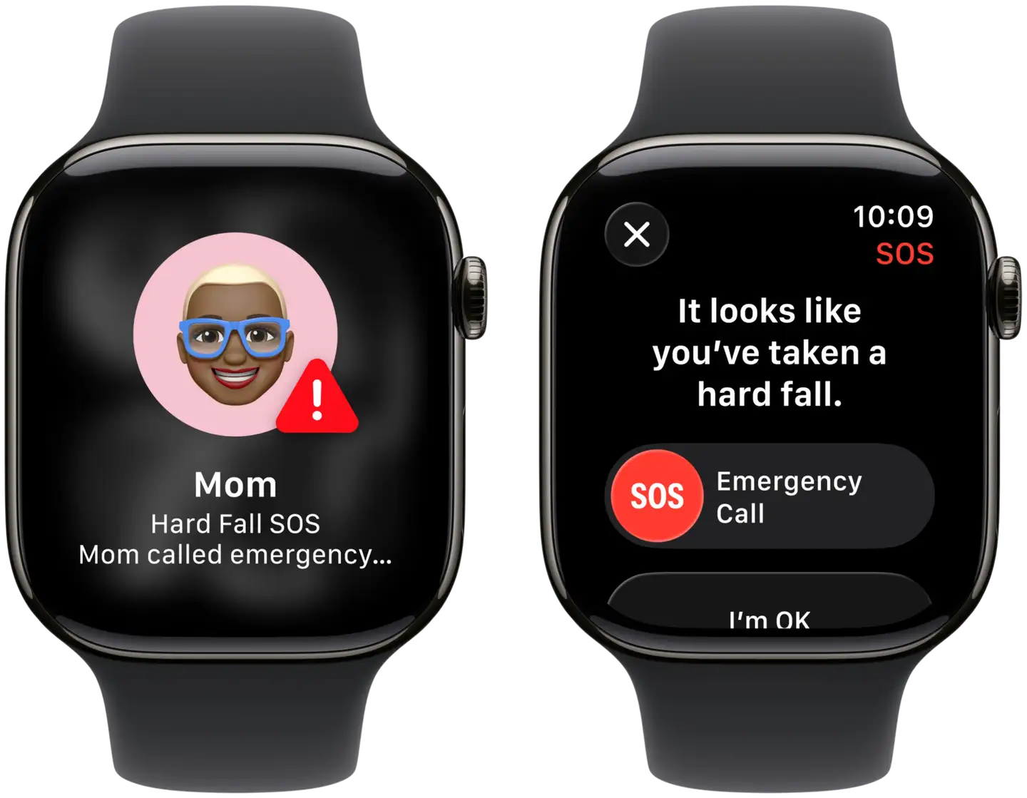 Apple Watch Series 11 GPS + Cellular 46mm titaani kotelo, musta sport ranneke - M/L - MFD24QN/A - 6