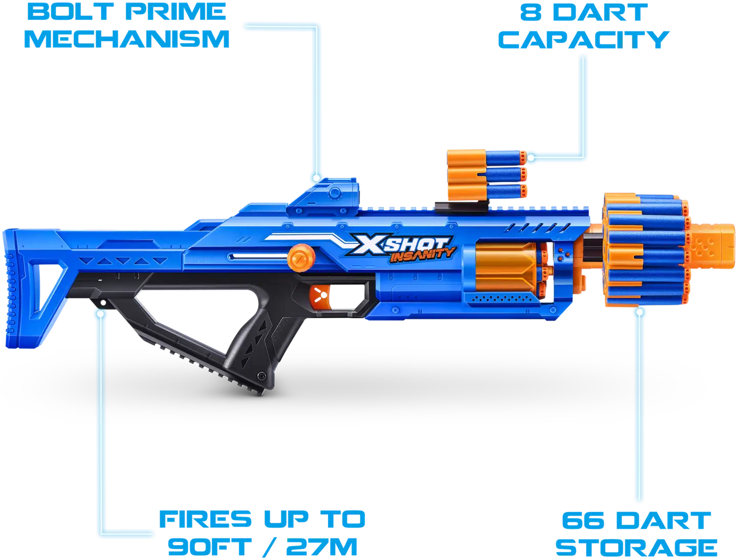 X-Shot Insanity Berzerko 48 ammusta - 6