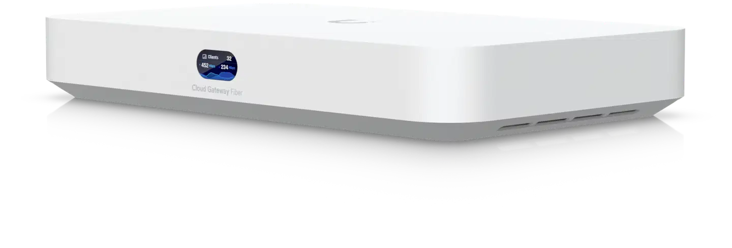 Ubiquiti kompakti pilviyhdyskäytävä 10 GbE- ja kuituliitännöillä UCG-Fiber - 1