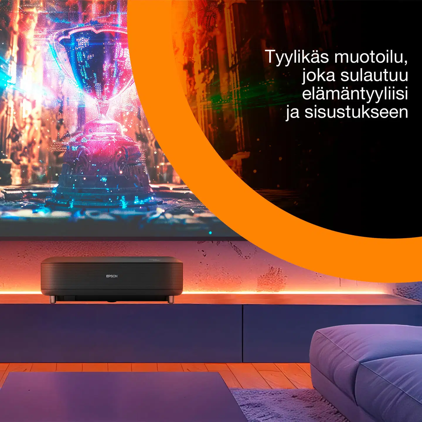 Epson Lifestudio Grand -projektori EH-LS670B - 8