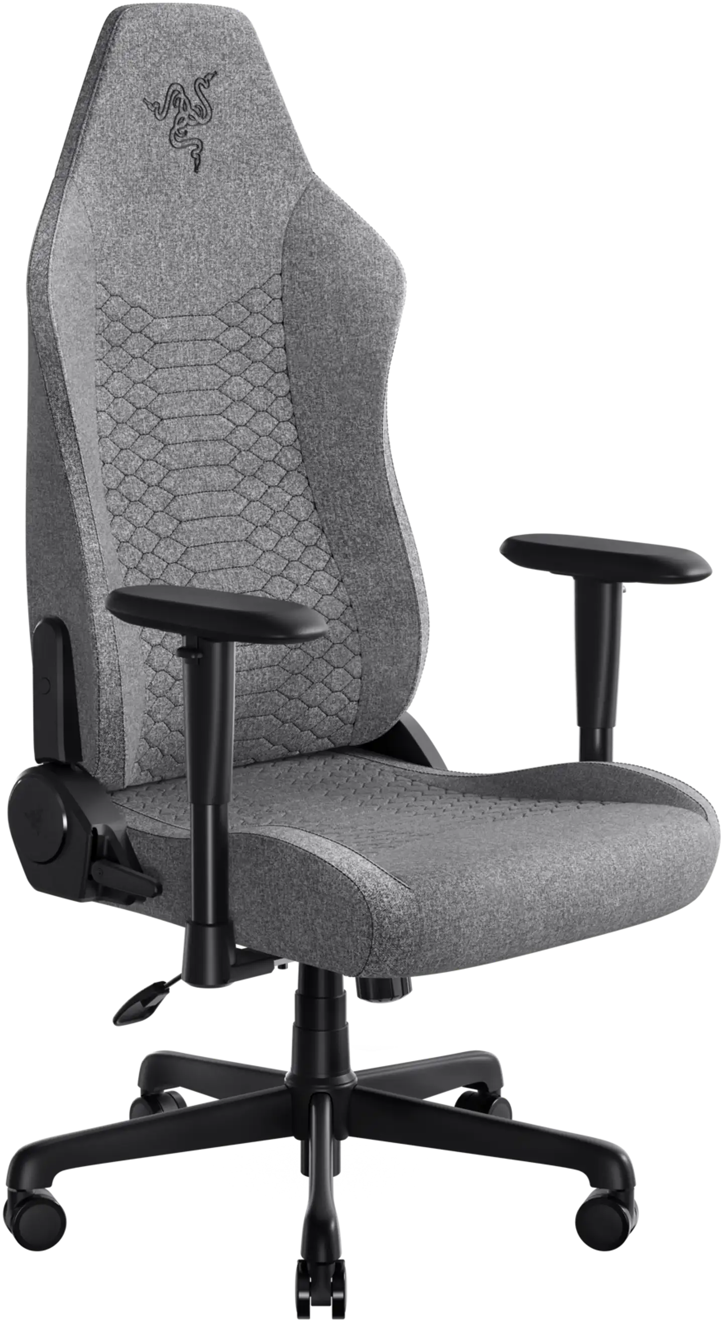 Razer pelituoli Iskur V2 X kangaspintainen vaaleanharmaa - 2