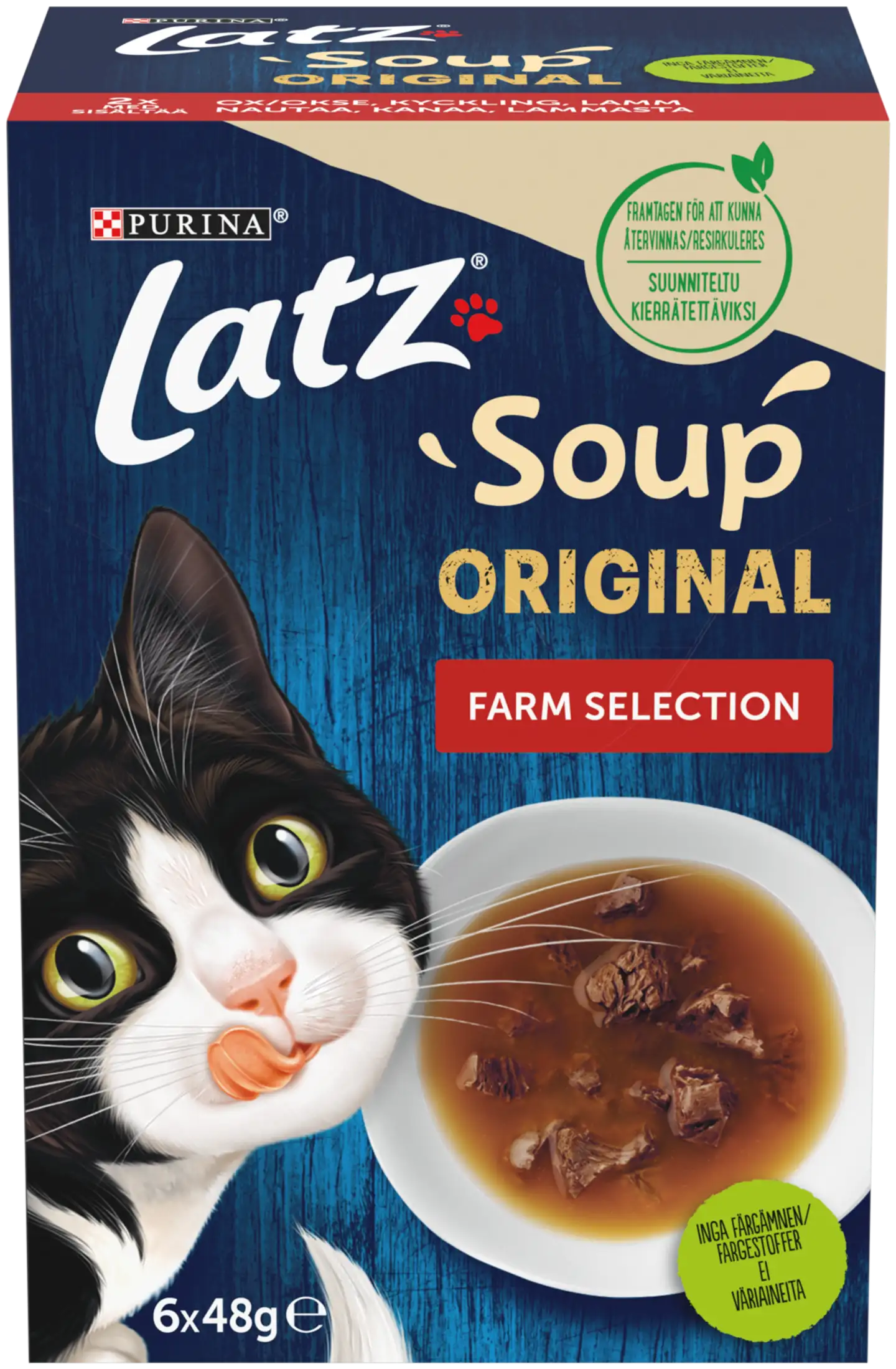 LATZ 6x48g Soup Farm Selection kissanruoka