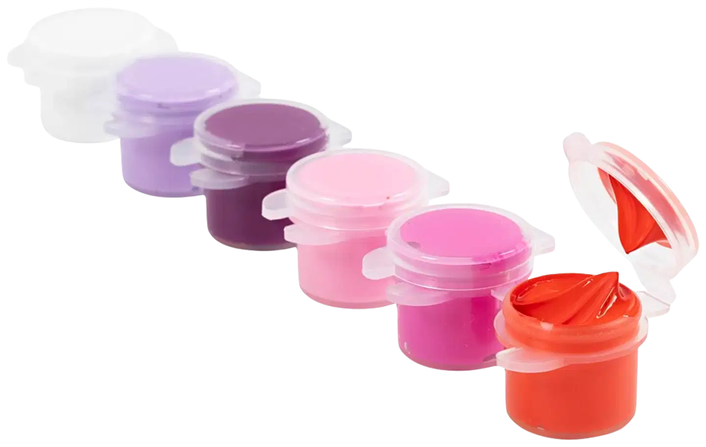 Creativ Company plus color -ask.maali pinkki sävyt 6x5ml - 1