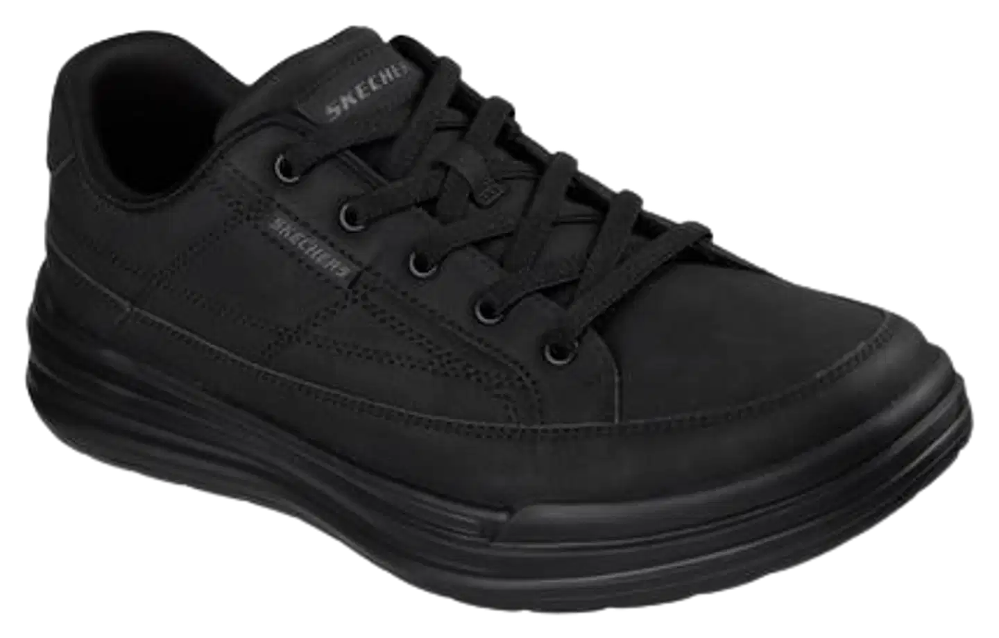 Skechers miesten vapaa-ajan kenkä Sterling-Cedrick Black - Black - 4