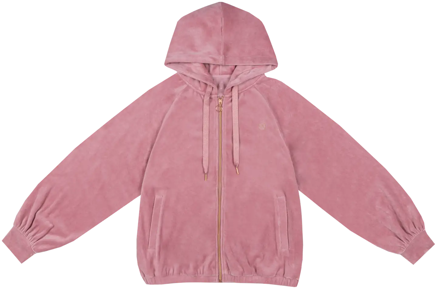 Danskin naisten velourhuppari DCA25002 - Lilas 16-1708TCX - 1