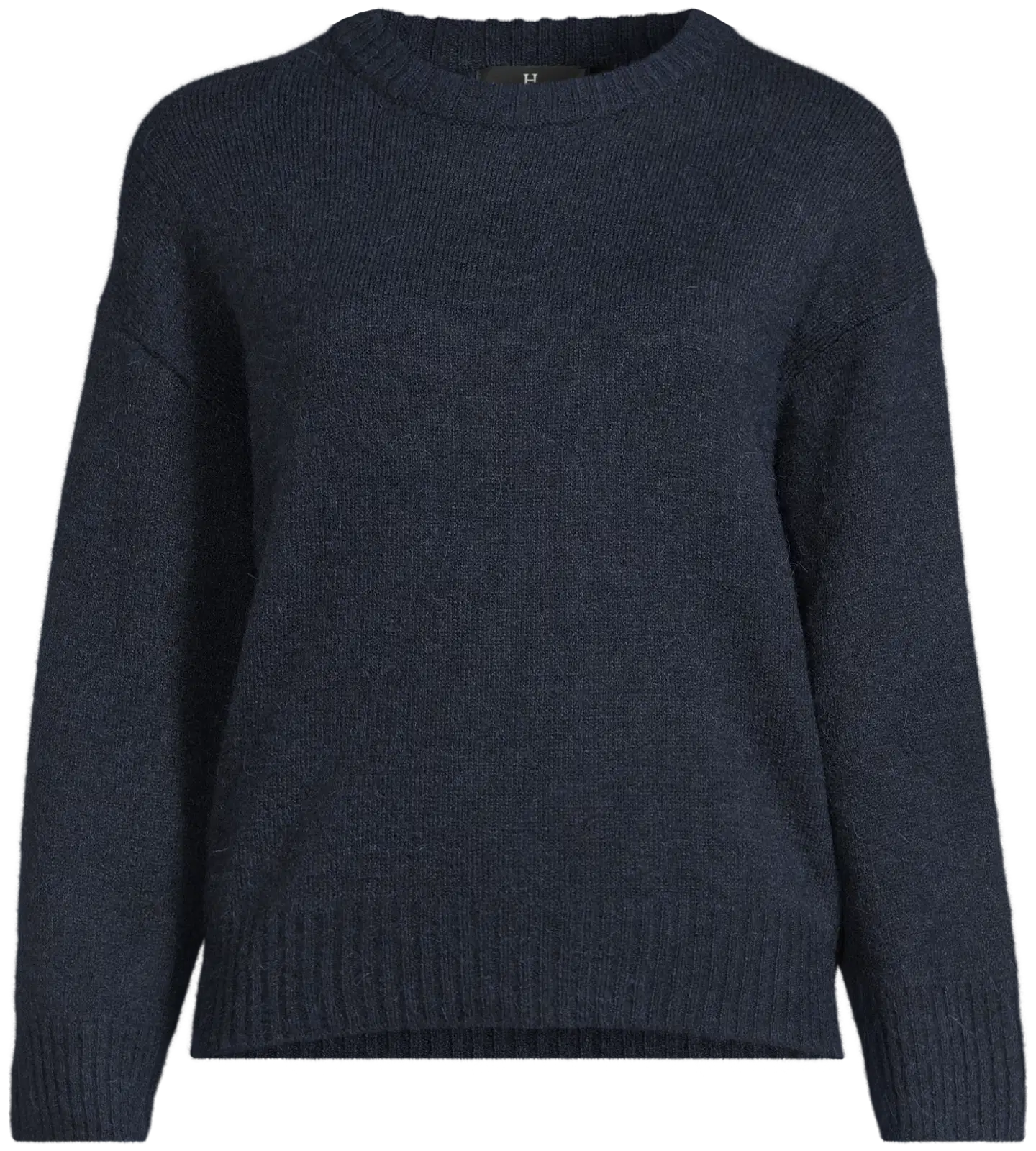 House naisten neule Fluffy-O - Dark blue - 2