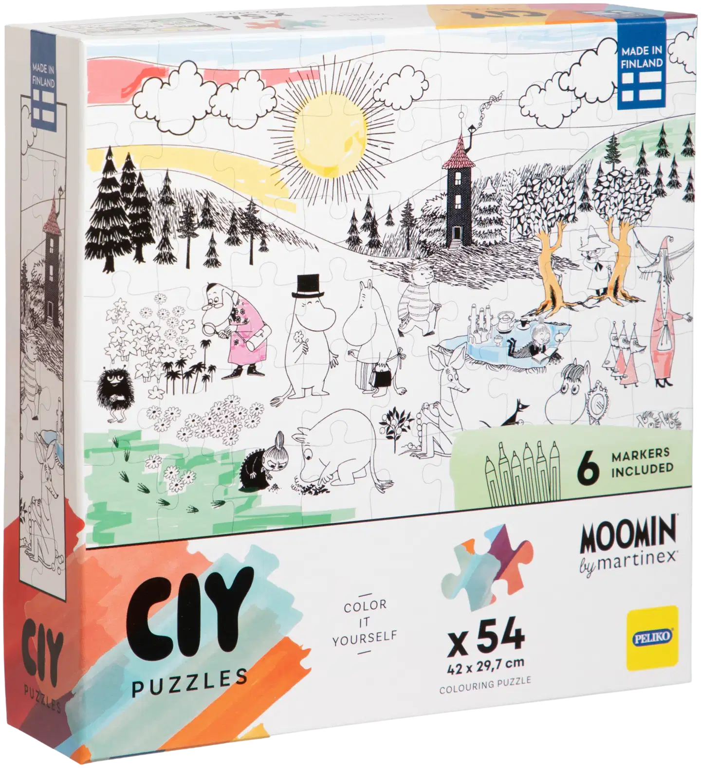 Peliko Muumi palapeli CIY 54 palaa tussit - 2