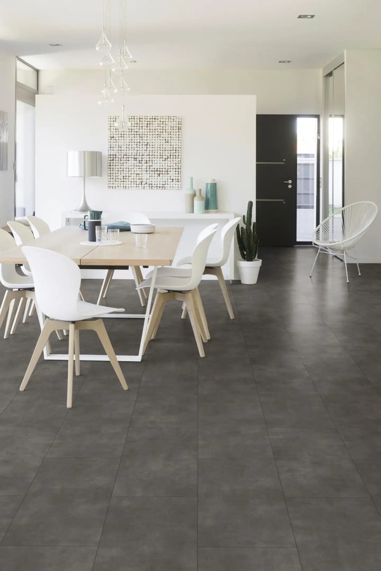 Gerflor Texline vinyylimatto Basal Black 2m - 2