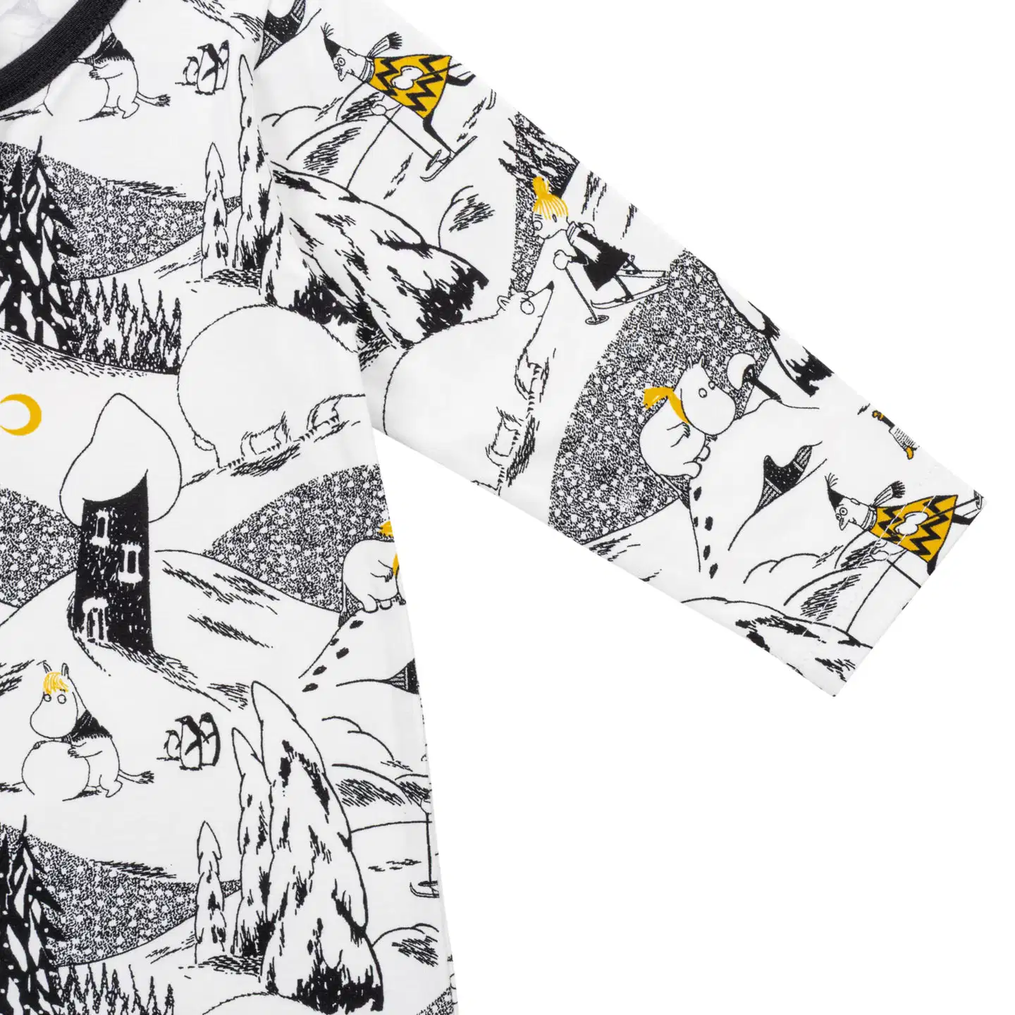 Muumi vauvojen pyjama Jääkarhu 593379 - valkoinen - 3