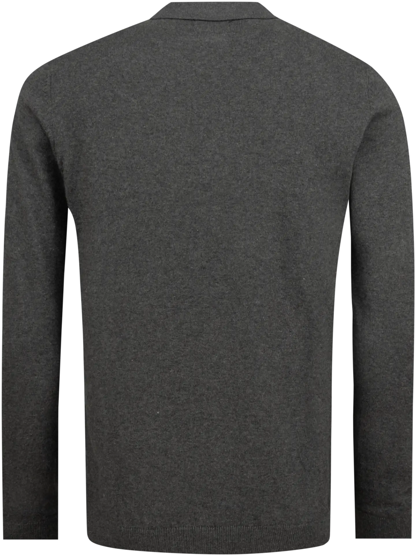 TEX miesten puuvillaneule pikeekauluksella I992458 - GREY DARK - 2