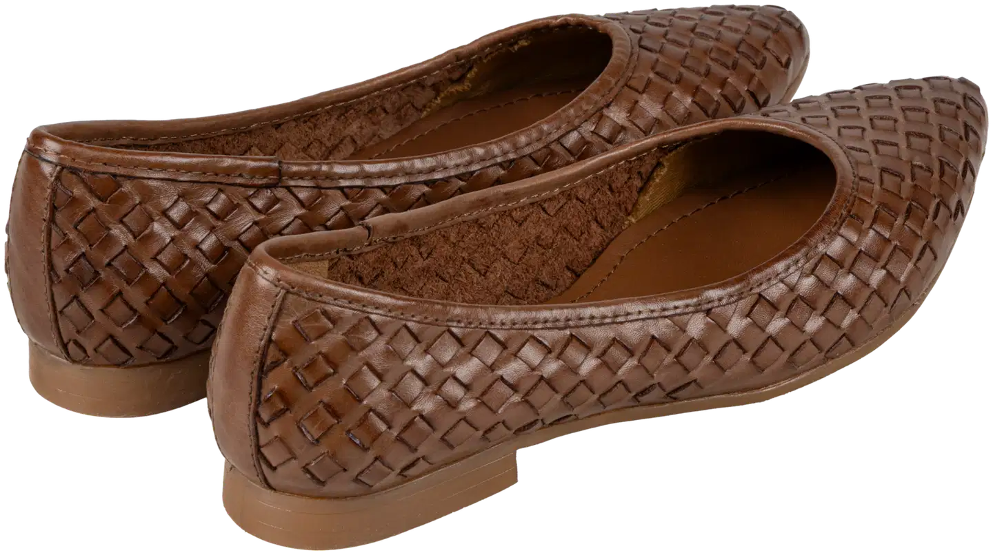 House naisten punosballerinat Julia UB30-5102 - Tan - 2