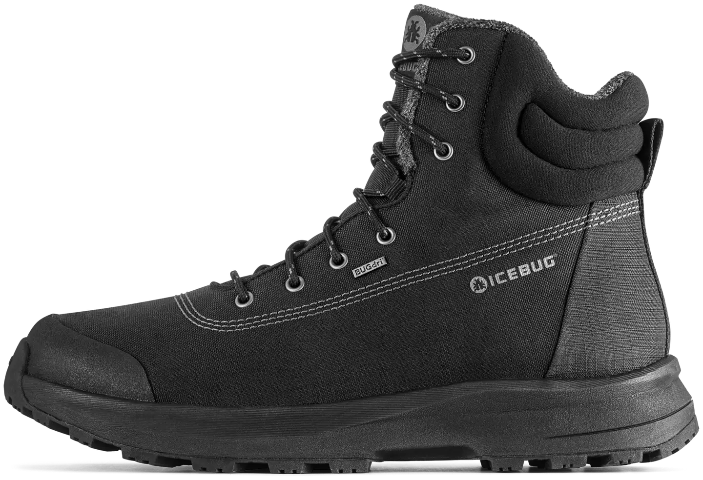 Icebug miesten pitopohjajalkine Lunne NT - BLACK - 1