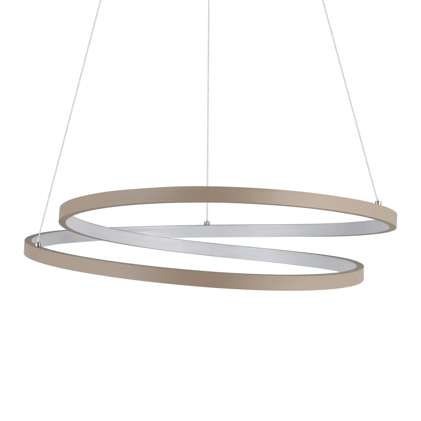 EGLO riippuvalaisin Ruotale LED 36W 55 cm hiekka - 3